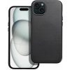 OEM Kožený obal MAG COVER case pre IPHONE 15 Plus čierny