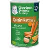GERBER Organic chrumky s mrkvou a pomarančom 35 g