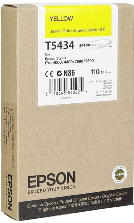 Epson T5434 Yellow - originálny