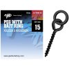 Giants Fishing Pegs with Bait Rings 10 ks 15 mm Kolíček s očkem