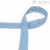 Čipka paličkovaná svetlo modrá, šírka 25 mm 1 m