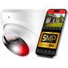 IP kamera pre monitorovanie PoE 5MPx 2.8mm + AUDIO, IP67 kupolová