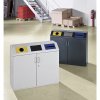 Zberná skrinka na druhotné suroviny ,objem 3 x 80 l EUROKRAFTpro