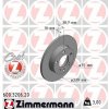 Brzdový kotúč OTTO ZIMMERMANN 600.3206.20