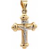 Zlatnictvo.sk Zlatý prívesok Krížik PRI24211