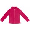 Dievčenská mikina PinBina HEART KIDS FLEECE JACKET - tmavo ružová 116