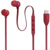 Minislúchadlá do uši špuntové JBL TUNE 310C USB-C RED