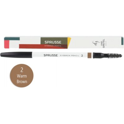 Und Gretel SPRUSSE Eyebrow Pencil 2 Warm Brown 2 Warm Brown 1,3 g