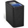 Odpadkový kôš na triedený odpad, Simplehuman 20 l (10/10), otvorený, matná čierna oceľ