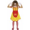 Guirca Detský kostým - McDonald Klaun Veľkosť - deti: L: 129-137 cm