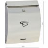 Schránka poštová, max. formát listu C4, leštená AISI 430