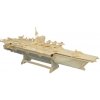 Woodcraft Drevené 3D puzzle Lietadlová loď