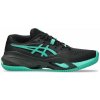 Pánska obuv Asics Gel-Resolution X Clay - black/aurora green - Čierny (46)