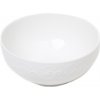 Homla Miska polievková misa misa porcelánová SYLIA biela s ornamentom 15 cm HOMLA