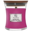 WoodWick Wild Berry & Beets vonná sviečka s dreveným knôtom 85 g
