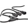 PremiumCord Kabel napájecí 230V prodlužovací Y - 1xM/2xF (kpsy)