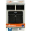 Set Jupio 2x DMW-BLF19E 1860mAh + USB duálna nabíjačka CPA1003