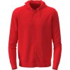 Stedman Mikina s kapucí Classic Zip Hoodie, pánská COT05450005500-scarlet red XS Červená scarlet