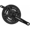 FORCE kľuky C8.1 Fe, 170 mm 42/34 / 24z, čierne