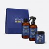 Steve's Steve's Box Hair Trio – šampón na vlasy a fúzy, soľný sprej a matujúca pasta pre objem, textúru a styling Výhodné balenie starostlivosti o vlasy – šampón, slaný sprej a matujúca pasta