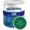 Balakryl UNI Mat na kov a drevo 0,7 kg - 0535 tmavozelená