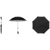 Univerzálny dáždnik / slnečník na detský kočík - červená - 65 cm