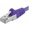 Premiumcord sp6asftp005V Patch, CAT6a S-FTP, RJ45-RJ45, AWG 26/7, 0,5m, fialový