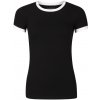 Dámske bavlnené tričko NAX GRELO čierna S