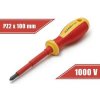 Skrutkovač krížový PZ2 100mm (1000V) 10572