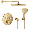 Súprava horná/hlavová sprcha Grohe Rainshower 26066GL0, vaňová/sprchová batéria Grohe Grohtherm SmartControl 29119GL0, 26574GL0, 27057GL0, 27074GL0, 28362GL1