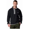 Pánska mikina Columbia Helvetia™ II Half Snap Fleece Veľkosť: L / Farba: čierna/biela