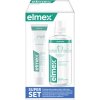 Elmex ústná voda 400 ml + zubná pasta sensitive 75 ml darčeková sada