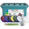 SNAZAROO Sada na maľovanie na tvár v boxe – Starter kit 14 dielov 766416822147