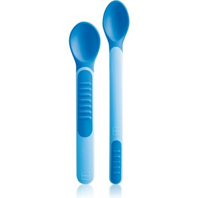 MAM Feeding Spoons & Cover lyžička 6m+ Blue 2 ks