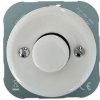 Reblig - Porcelánový retro stmievač bez rámčeka 250V/10A biela RGDMAX-W + záruka 3 roky zadarmo