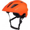 Force ZEBU s blikajúcou oranžová detská cyklistická prilba - L-XL 57-61 cm