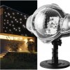 Emos DCPC03 Lighting LED dekoratívny projektor padajúce vločky vonkajší aj vnútorný biela