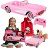 Súprava Barbie Kabriolet + Mikulášske vrece darček diaľkovo ovládané auto