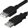 YCU 014 BK USB A M/F Prodluž.kab. YENKEE (YCU 014 BK)
