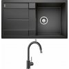 Blanco METRA 5 S antracit 513212 + Blanco MIDA-S antracit 521455