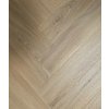 Egibi , Kliková podlaha se zámky cm Vinylová podlaha kľuková Canadian Design Herringbone Jägerndorf, 125 x 625 mm Hnedá 1m2