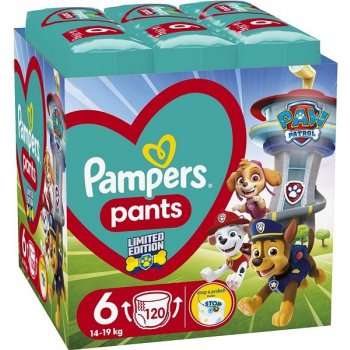 PAMPERS Active Baby Pants 6 120 ks