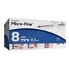 Embecta Micro-Fine U-100 inz.střík.8mm 0.5ml 100ks