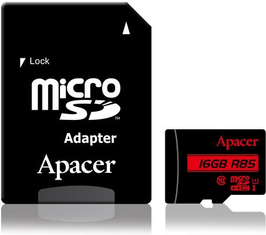 Apacer SDHC UHS-I U1 16GB AP16GMCSH10U5-R