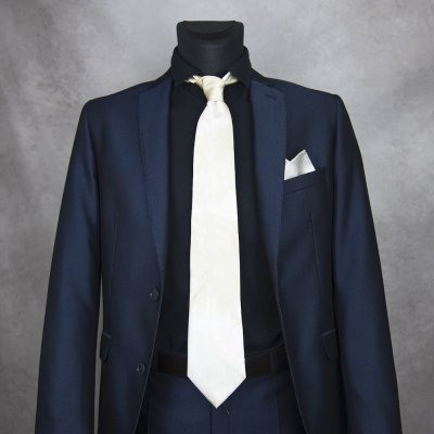 Hodvábna kravata + vreckovka Limited 22