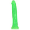 REALROCK Slim Realistic Dildo with Suction Cup Glow in the Dark 22,5 cm