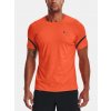 Under Armour Pánske tričko UA Rush 2.0 Emboss SS Oranžová SM