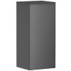 Hansgrohe Xevolos E - Bočná skrinka 41x89x36 cm, 1 dvierka, pánty vpravo, matná sivá/metalická sivá 54217770