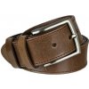 Mercucio Kožený džínsový opasok hnedý