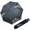 DOPPLER Mini Fiber London - dámský skládací deštník černá 726465L